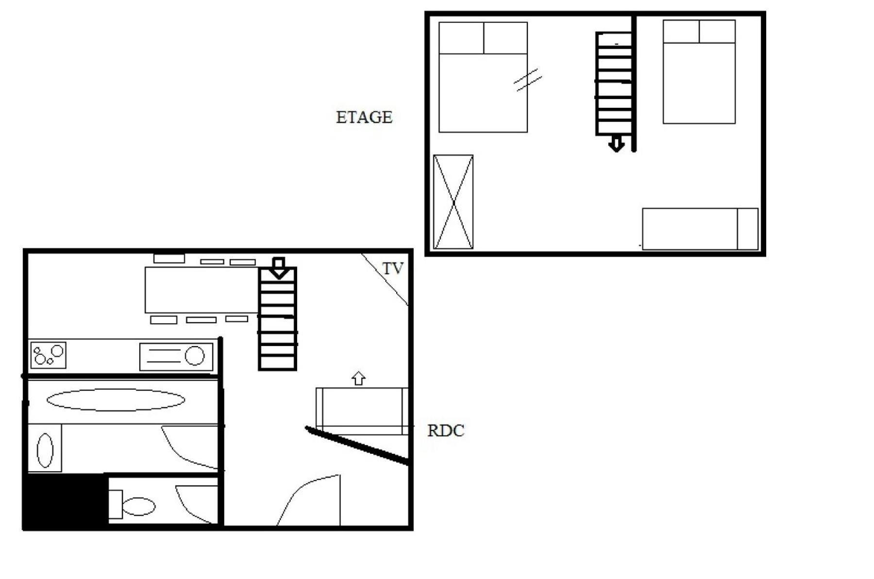 Residence Gentianes - Appartement Duplex - Proche Des Pistes - Balcon Est Mae-2104 Saint-Martin-de-Belleville Luaran gambar